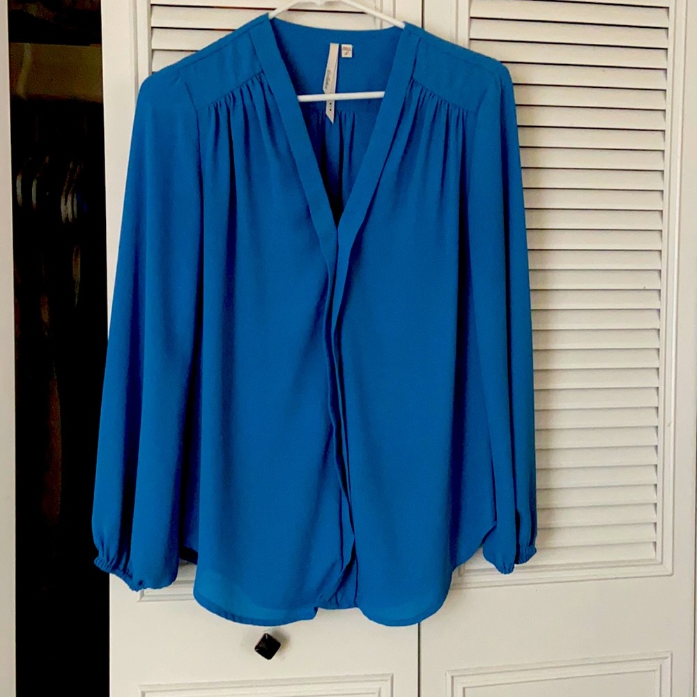 V-neck blouse
